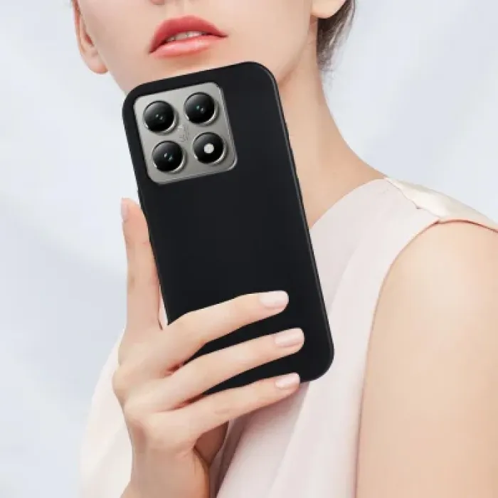 Чохол до мобільного телефона BeCover Silicone Xiaomi 15T Black (714687)