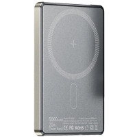 Батарея универсальная Essager 5000mAh Cross-border magnetic 20W PD QC/3.0 (EDY5K-YJ0A-Z)