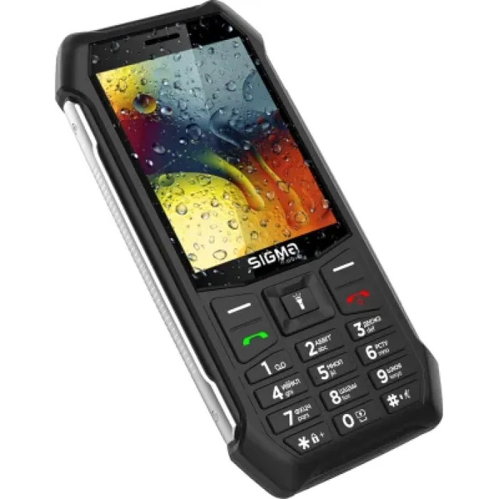Мобільний телефон Sigma X-style 323 RAIN Black (4827798885710)