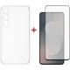 Чохол до мобільного телефона Dengos Samsung Galaxy S25 FE TPU+glass Transparent (DG-KM-172)