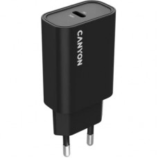Зарядний пристрій Canyon USB-C PD30W OnCharge Black (CNE-CHA30CLB)