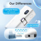 Батарея універсальна Vention 4800mAh 22,5W PD, USB-C In/Out, LED display, with built-in USB-C cable Blue (FHQL0)
