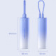 Батарея універсальна Vention 5000mAh 20W PD, USB-C In/Out, Lightning In/Out, with cable, Gradient Blue (FHWL0)