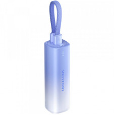 Батарея універсальна Vention 5000mAh 20W PD, USB-C In/Out, Lightning In/Out, with cable, Gradient Blue (FHWL0)