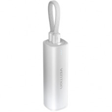 Батарея універсальна Vention 5000mAh 20W PD, USB-C In/Out, Lightning In/Out, with cable, Gradient Gray (FHWM0)