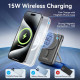 Батарея універсальна Vention Magnetic Wireless 10000mAh 20W PD USB-C In/Out, QI-15W Black (FHNB0)