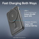 Батарея універсальна Vention Magnetic Wireless 10000mAh 20W PD USB-C In/Out, QI-15W Black (FHNB0)