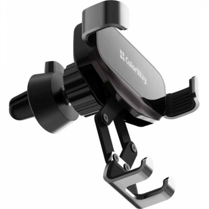 Універсальний автотримач ColorWay Gravity Mechanical Car Mount Black (CW-CHG18-BK)