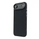 Чохол до мобільного телефона Armorstandart LikeCarbon2 MagCase Apple iPhone 17 Air Carbon Black (ARM86260)