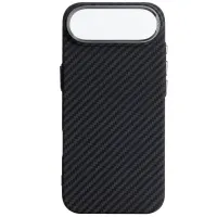 Чохол до мобільного телефона Armorstandart LikeCarbon2 MagCase Apple iPhone 17 Air Carbon Black (ARM86260)