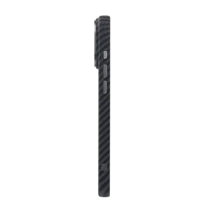 Чохол до мобільного телефона Armorstandart LikeCarbon2 MagCase Apple iPhone 17 Pro Carbon Black (ARM86258)