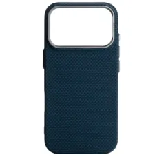 Чохол до мобільного телефона Armorstandart LikeCarbon2 MagCase Apple iPhone 17 Pro Kevlar Dark Blue (ARM88554)