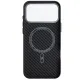 Чохол до мобільного телефона Armorstandart LikeCarbon2 MagCase Apple iPhone 17 Pro Max Carbon Black (ARM86259)