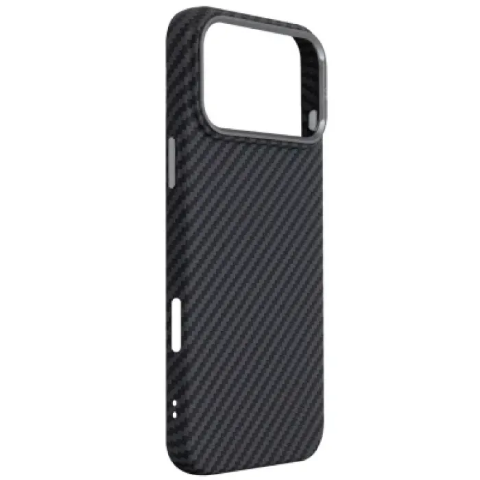 Чохол до мобільного телефона Armorstandart LikeCarbon2 MagCase Apple iPhone 17 Pro Max Carbon Black (ARM86259)
