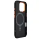 Чохол до мобільного телефона Armorstandart LikeCarbon2 SE MagCase Apple iPhone 17 Kevlar Black Orange (ARM89163)