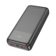 Батарея універсальна HOCO 20000mAh, PD/20W, 22.5W, Black (J121A / 42069)