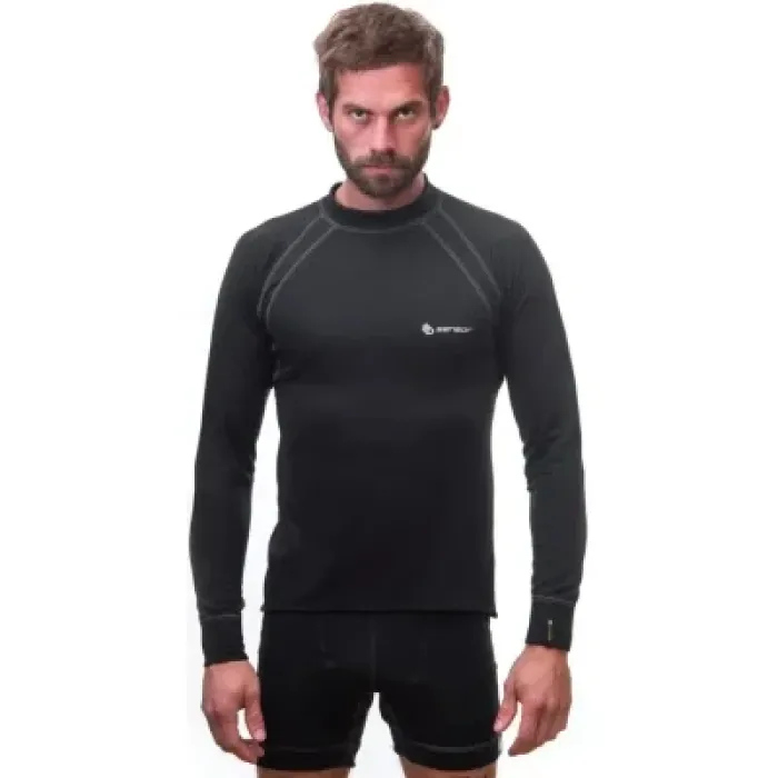 Термокофта Sensor Double Face LS black 24000003 XXL (SM11DF-black-XXL)