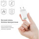 Зарядний пристрій ColorWay USB-C PD20W + 1xUSB QC4.0 white (CW-CHS062PD-WT)