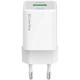 Зарядний пристрій ColorWay USB-C PD20W + 1xUSB QC4.0 white (CW-CHS062PD-WT)