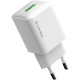 Зарядний пристрій ColorWay USB QC3.0 18W white (CW-CHS063Q-WT)