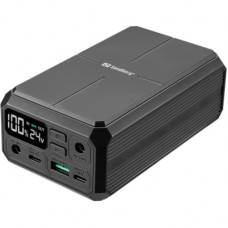Батарея універсальна Sandberg 27000mAh Laptop DC12-24v 84W, PD/100W, QC/3.0, QI/10W, PowerThrough (421-13)