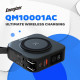 Батарея універсальна Energizer Magnetic Wireless 10000mAh 20W PD, AC зарядка, QI/15W, built-in USB-C (QM10001AC)