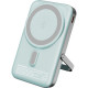 Батарея універсальна ColorWay 10 000 mAh PD/22.5W, 15W MagSafe & Watch Wireless Aquamarine (CW-PB100LPA2MT-WPDD)
