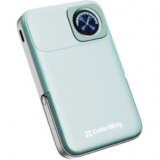 Батарея універсальна ColorWay 10 000 mAh PD/22.5W, 15W MagSafe & Watch Wireless Aquamarine (CW-PB100LPA2MT-WPDD)