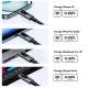 Дата кабель USB-C to USB-C 1.0m PD 100W display L509 black Ugreen (35501)