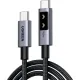 Дата кабель USB-C to USB-C 1.0m PD 100W display L509 black Ugreen (35501)