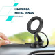 Універсальний автотримач Canyon Magnetic phone holder OnGrip 10 aluminum Black (CNS-CCHM10)