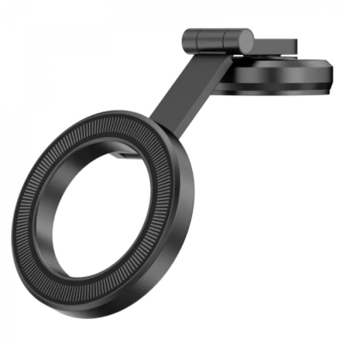 Універсальний автотримач Canyon Magnetic phone holder OnGrip 10 aluminum Black (CNS-CCHM10)