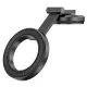 Універсальний автотримач Canyon Magnetic phone holder OnGrip 10 aluminum Black (CNS-CCHM10)