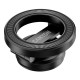 Універсальний автотримач Canyon Magnetic phone holder OnGrip 10 aluminum Black (CNS-CCHM10)