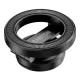 Універсальний автотримач Canyon Magnetic phone holder OnGrip 10 aluminum Black (CNS-CCHM10)