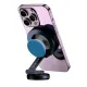 Універсальний автотримач Canyon Magnetic phone holder OnGrip 10 aluminum Black (CNS-CCHM10)