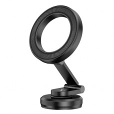Універсальний автотримач Canyon Magnetic phone holder OnGrip 10 aluminum Black (CNS-CCHM10)