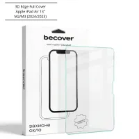 Скло захисне BeCover 3D Edge Full Cover Apple iPad Air 13