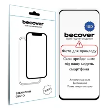 Скло захисне BeCover 10D Motorola Moto G06 / G06 Power 4G Black (714365)