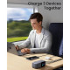 Батарея універсальна Ugreen 20000mAh 130W Nexode Smart Display with Built-in Cable (PB723 55365B)