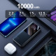 Батарея універсальна JOYROOM 10000mAh 22,5W PD, QC/3.0, 2*USB-A, USB-C In/Out, MicroUSB in, Black (JR-QP191)