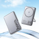 Батарея універсальна HOCO 5000mAh Sunlight PD/20W Magnetic Metal Grey (Q36 / 714986)