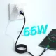 Дата кабель USB 2.0 AM to USB-C 0.5m 6A Essager (EXCT-CGB01)