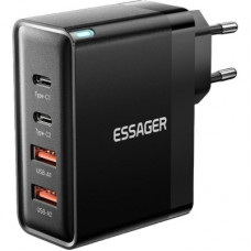 Зарядний пристрій 2xUSB-C + 2xUSB 100W Essager (ECT2CA-QYB01-Z)