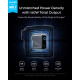 Зарядний пристрій Anker 3xUSB-C PD3.1 160W GaNPrime w Display silver (A2687341)