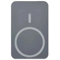 Батарея универсальная EMOS 10000mAh WI1046, 20W, Wireless, grey (B0551GY)
