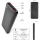Батарея універсальна EMOS 10000mAh AlphaQ3, 22.5W, black (B0571B)