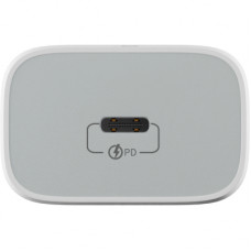 Зарядний пристрій Globex USB-C 20W FastPower white (20WC5A)