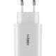 Зарядний пристрій Globex 1xUSB + 1xUSB-C 30W FastPower white (30WAC)