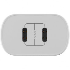 Зарядний пристрій Globex 2xUSB-C 30W FastPower white (30WCC)